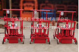移動(dòng)式空心磚機(jī)的操作步驟